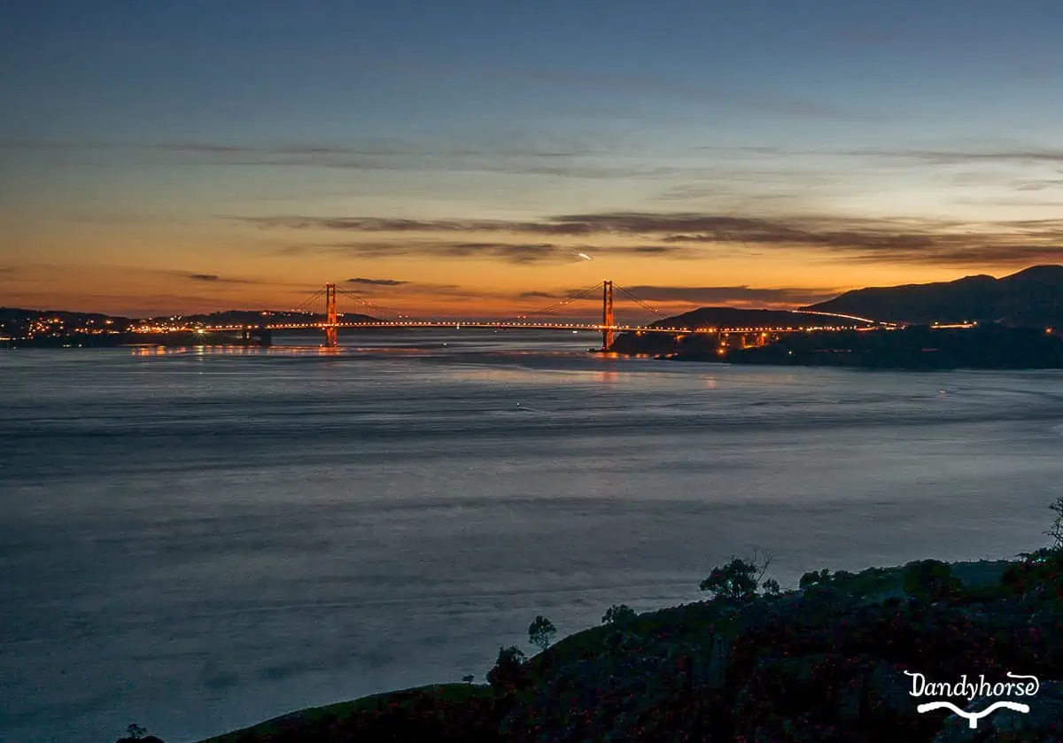 The Golden Gate Hour — Sunset E-Bike Tour 10 Golden gate bridge at sunset