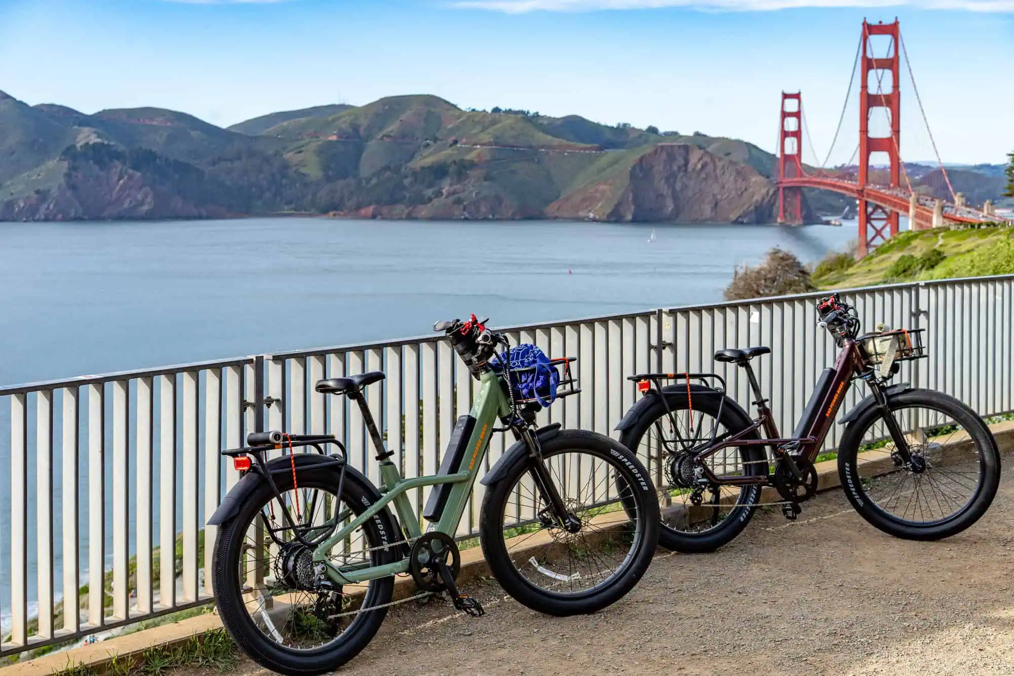 Sausalito Bike Tour From San Francisco 1 Golden gate bridge and marin headlands panorama on sausalito e-bike tour from san francisco